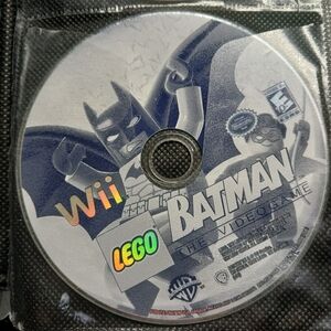 LEGO Batman Wii Game - Black and Gray